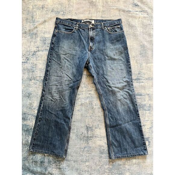 Harley Davidson Straight Leg Jeans Men's 42 x 30 - Picture 1 of 7